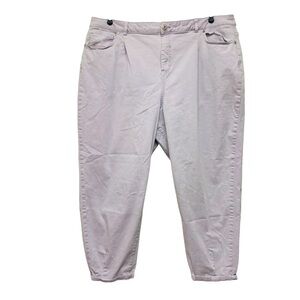 Eloquii Purple Tapered Jeans